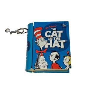 Dr. Seuss' The Cat in the Hat Tin Miniature Book Keychain